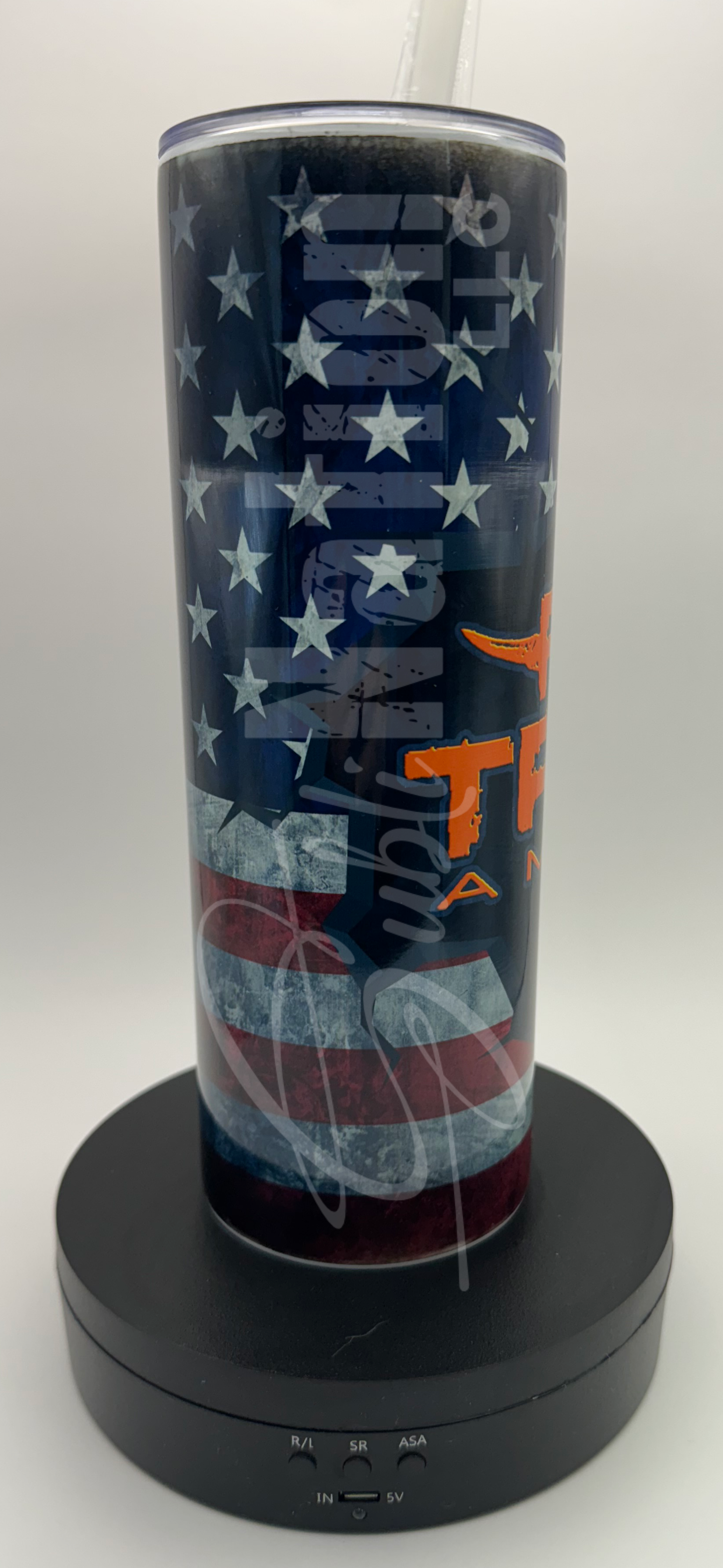 Sublimated Fox Trot Ammo double wall, 20 oz stainless steel tumbler