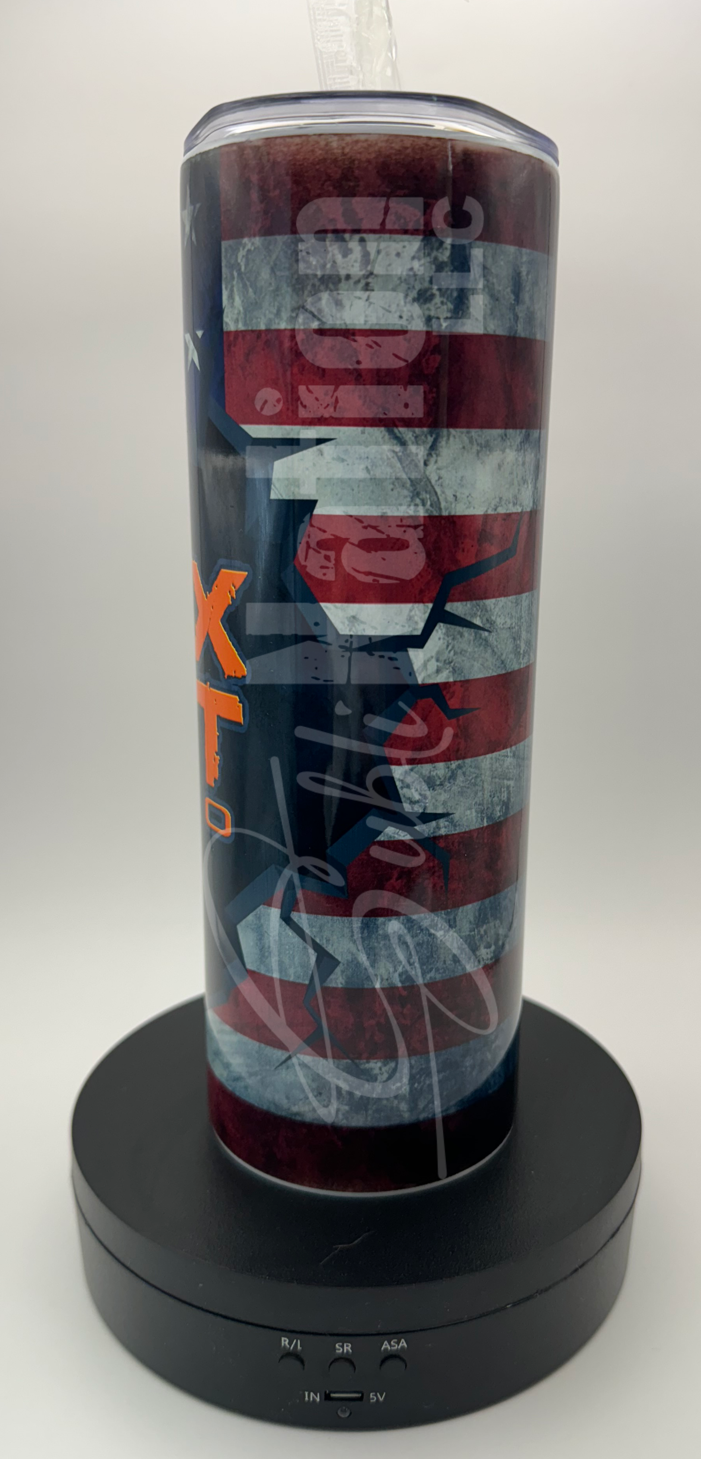 Sublimated Fox Trot Ammo double wall, 20 oz stainless steel tumbler